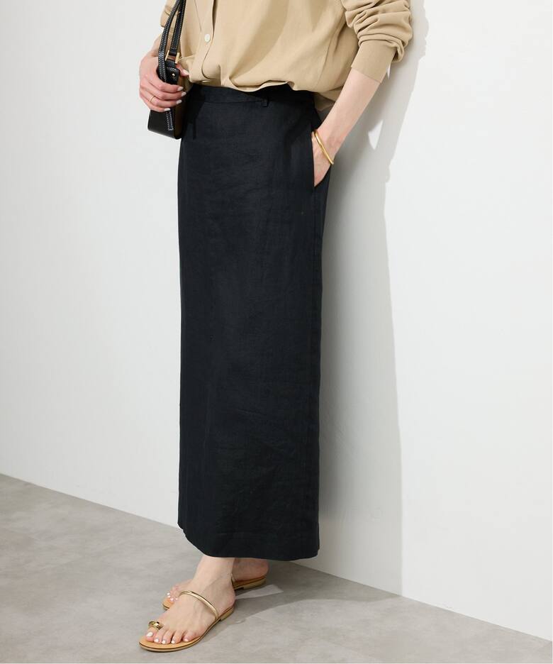 フレンチリネンタイトスカート（その他スカート）｜SLOBE IENA  