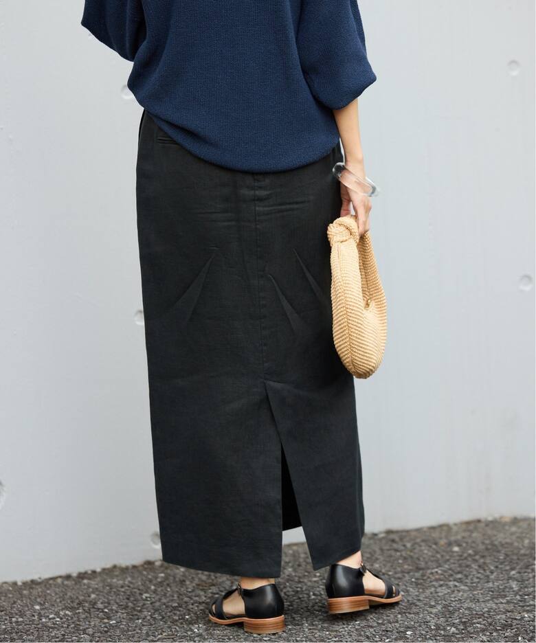 フレンチリネンタイトスカート（その他スカート）｜SLOBE IENA  