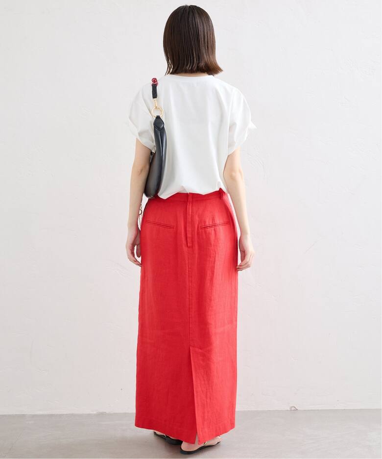 フレンチリネンタイトスカート（その他スカート）｜SLOBE IENA  