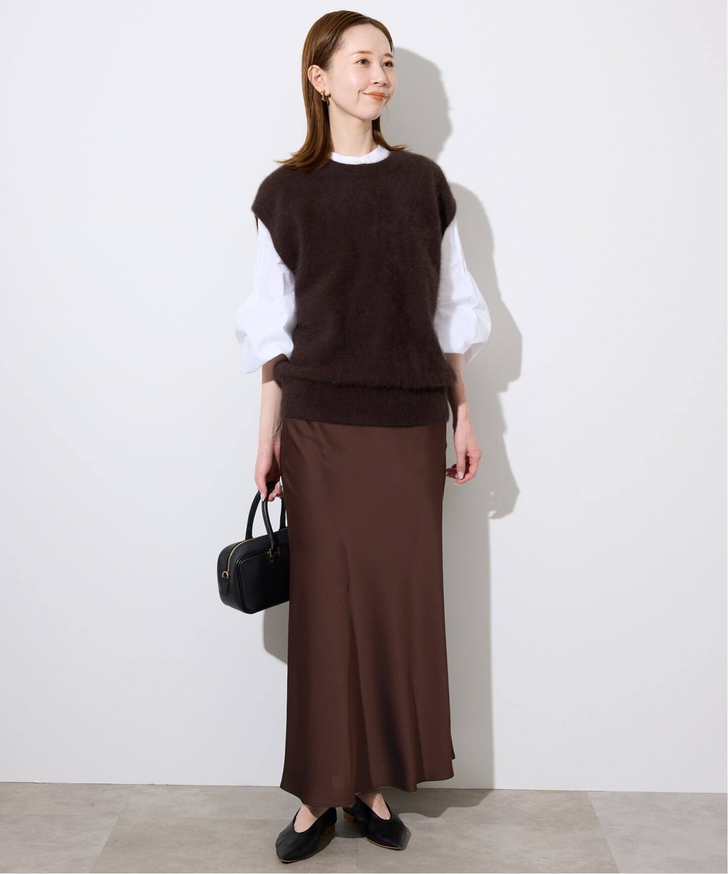 サテンナロースカート（その他スカート）｜SLOBE IENA（スローブ