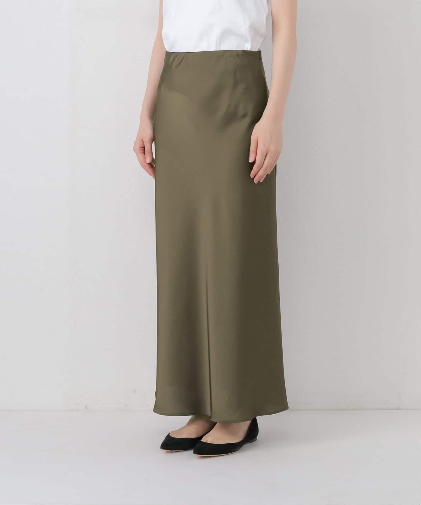 サテンナロースカート（その他スカート）｜SLOBE IENA（スローブ