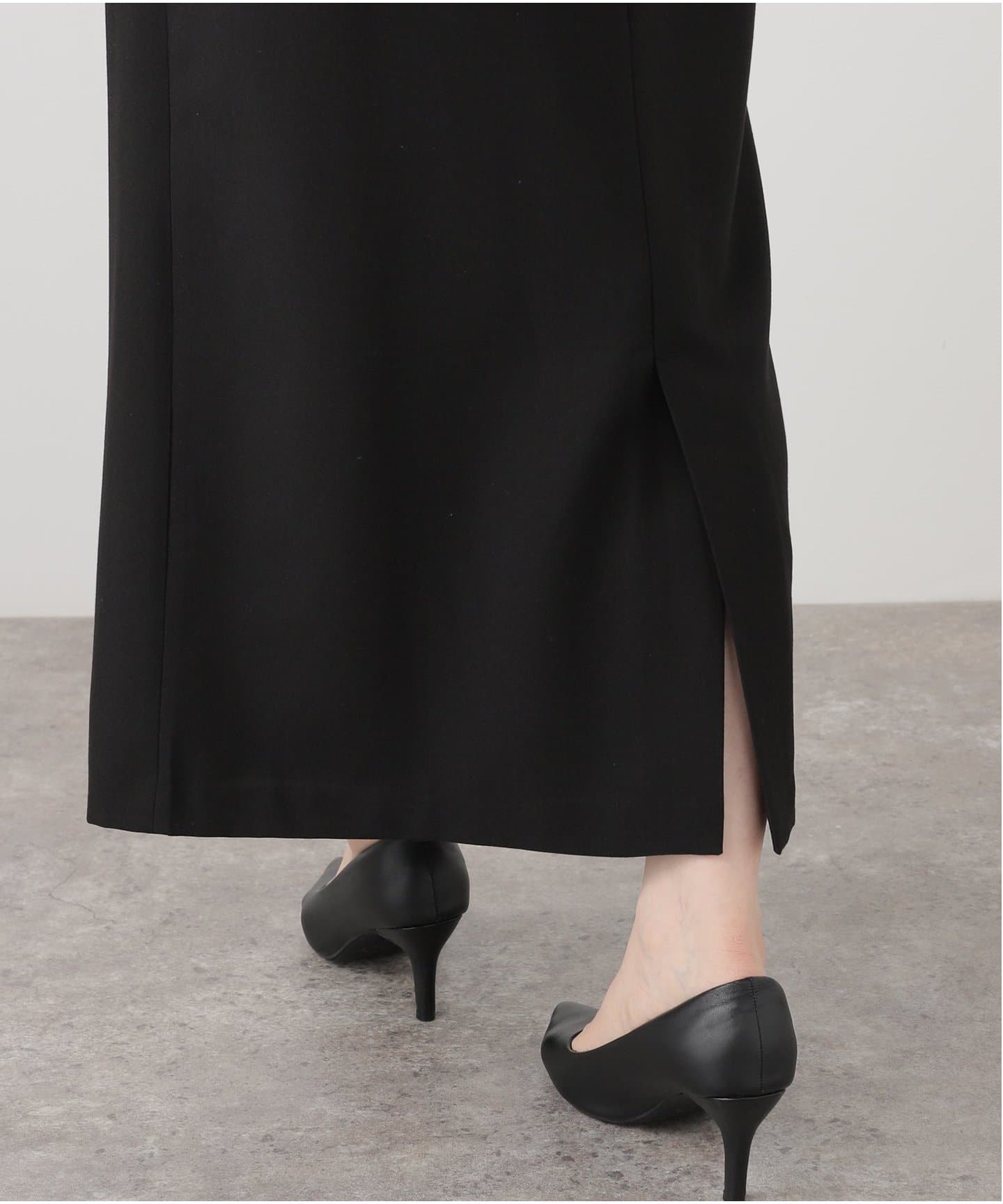 SLOBE IENA♡リネンジャンパースカート　36サイズ　ブラック SLOBE IENA（スローブイエナ） ワンピース ジャンパースカート リネン