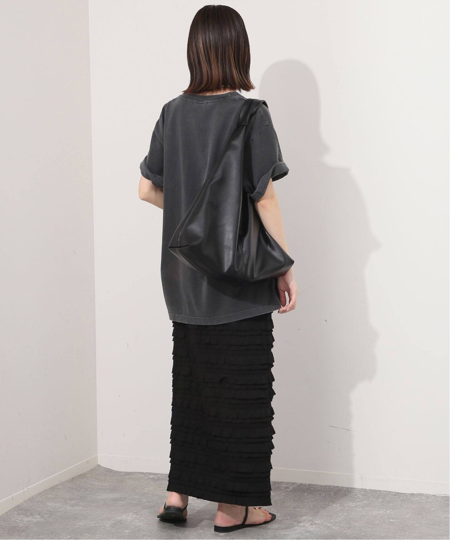 WEB限定/追加3》フリルカットソータイトスカート（その他