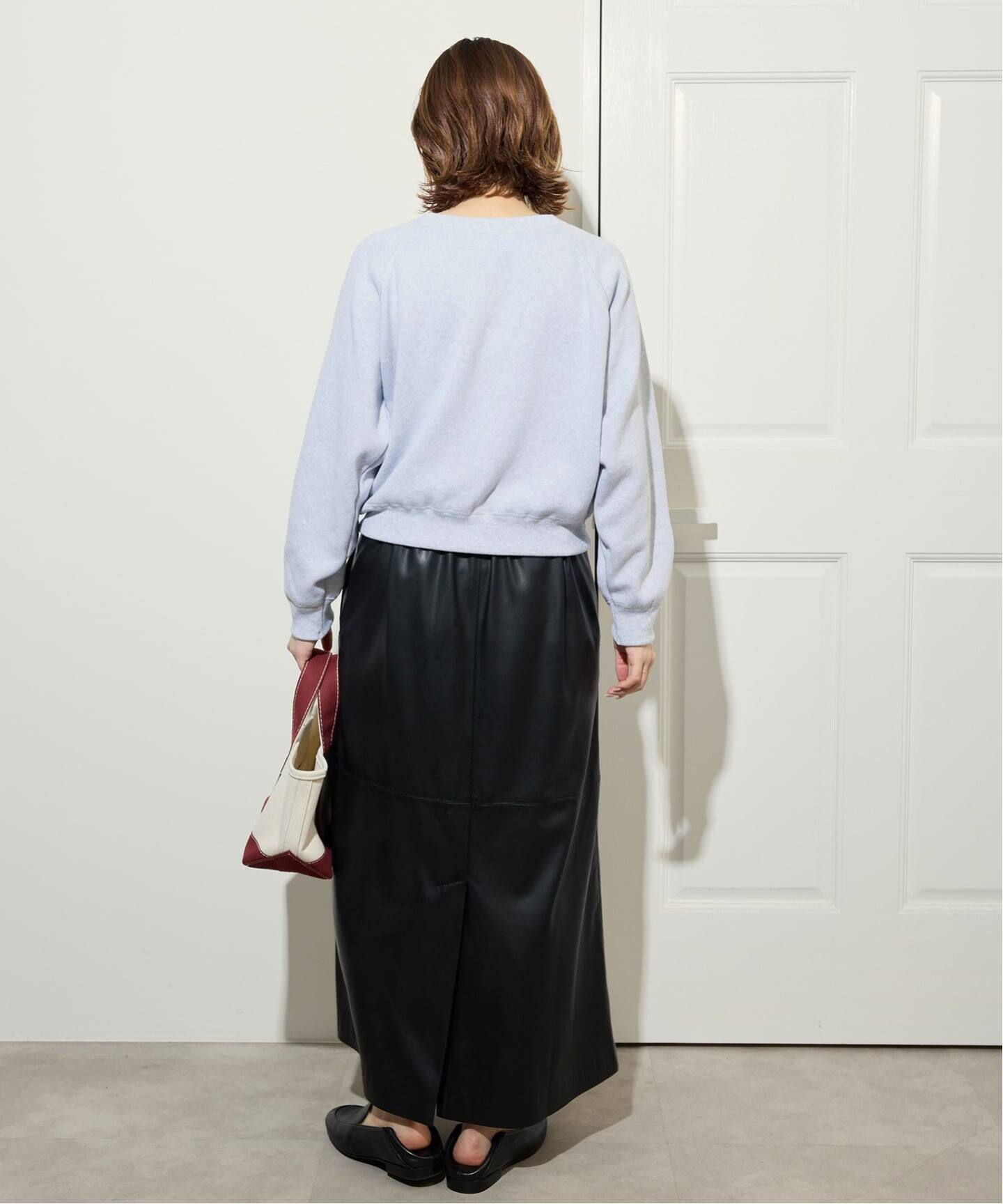 フェイクレザーフレアスカート（その他スカート）｜SLOBE IENA