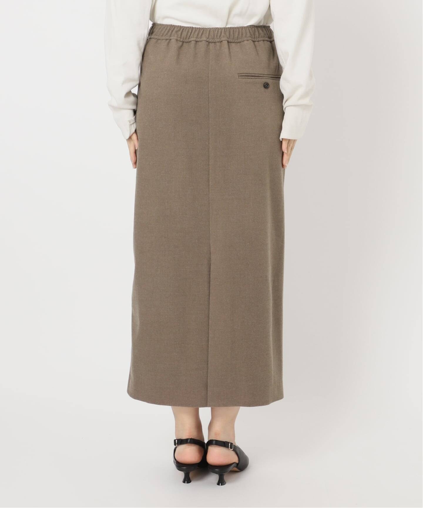 吸湿発熱/3サイズ展開》ウールミックスイージースカート（その他