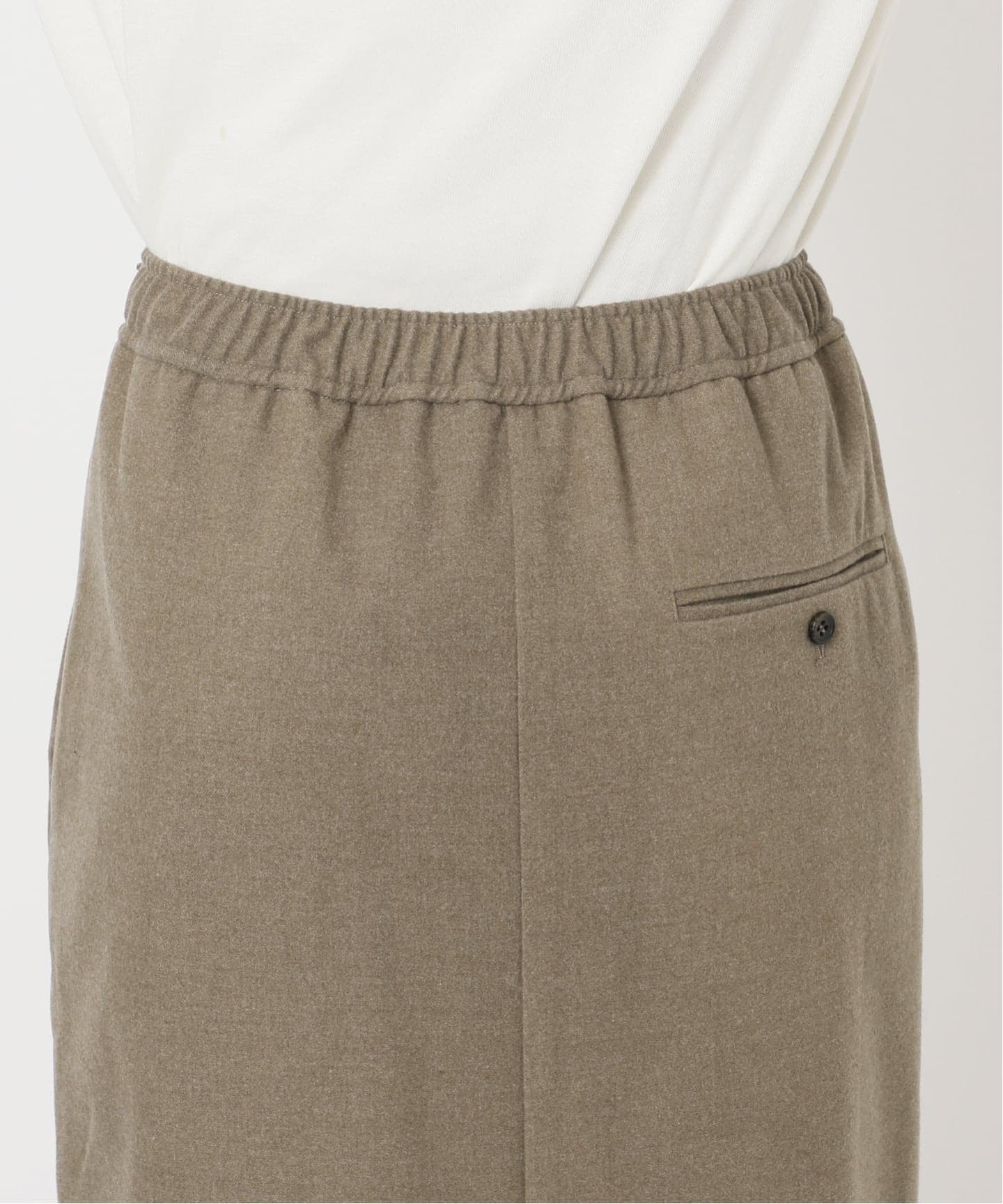 吸湿発熱/3サイズ展開》ウールミックスイージースカート（その他