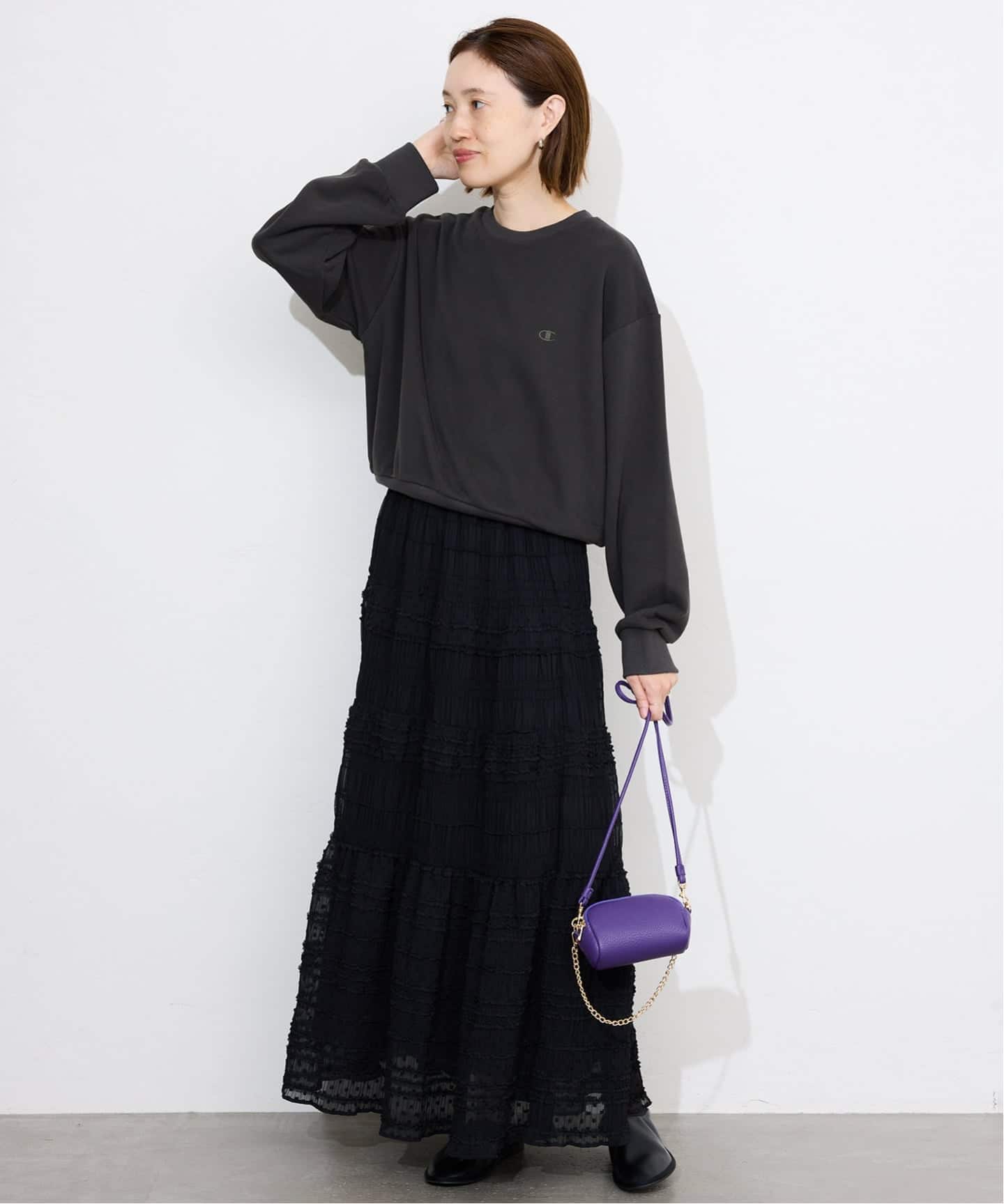 WEB限定/追加》MAJOLICAティアプリーツスカート（その他スカート