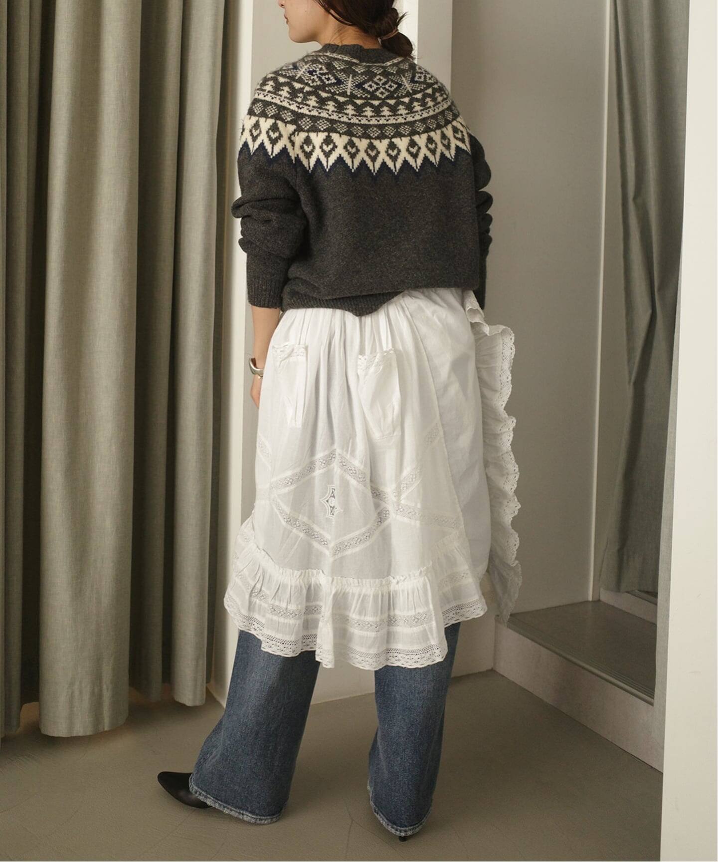 crinkle crinkle crinkle rebuild apron skirt CC-4031（その他