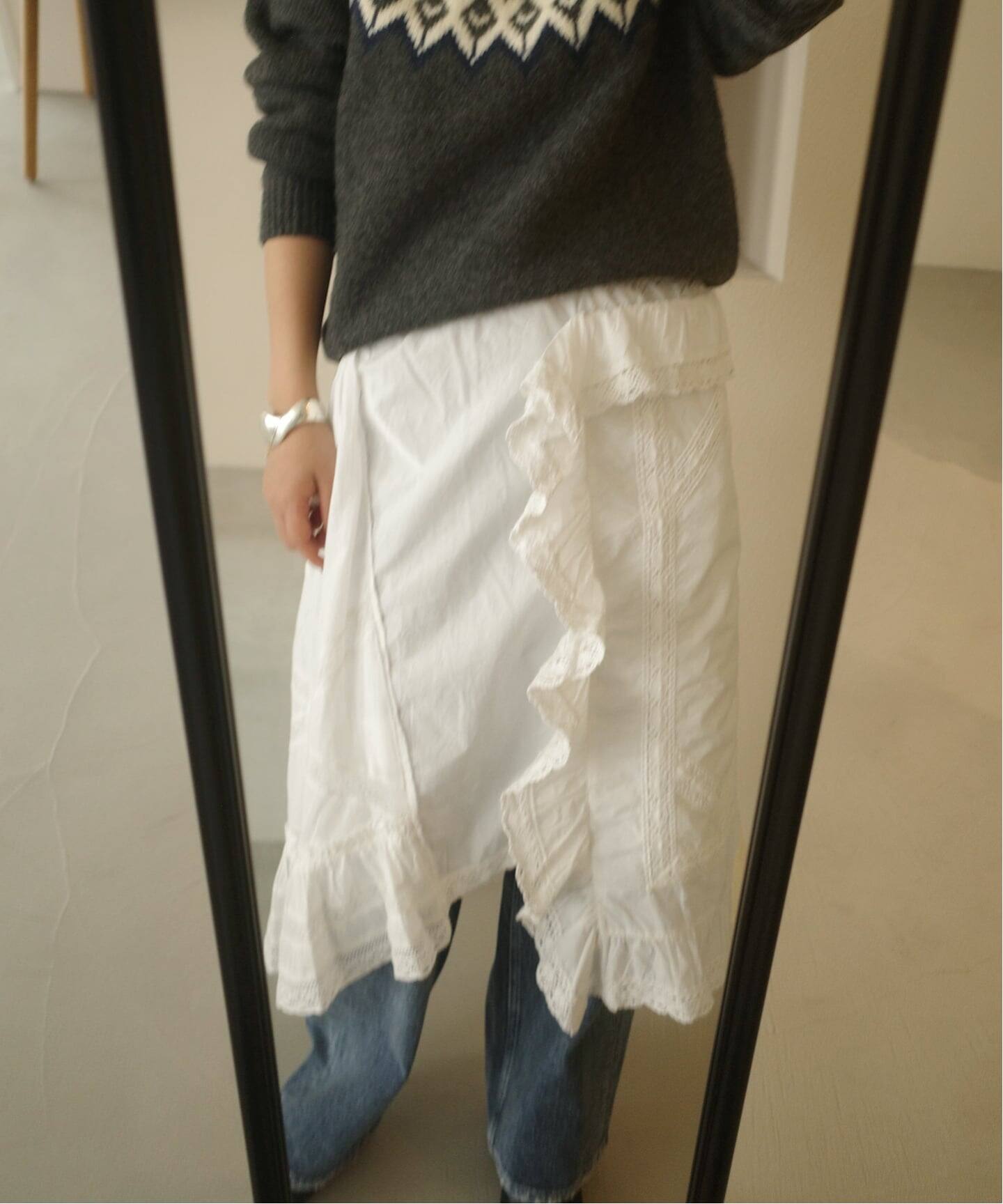 crinkle crinkle crinkle rebuild apron skirt CC-4031（その他