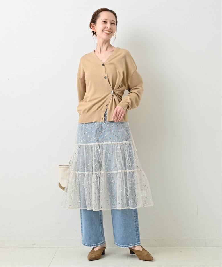 sara mallika/サラ マリカ SLOBE別注 シャイニースカート（その他  