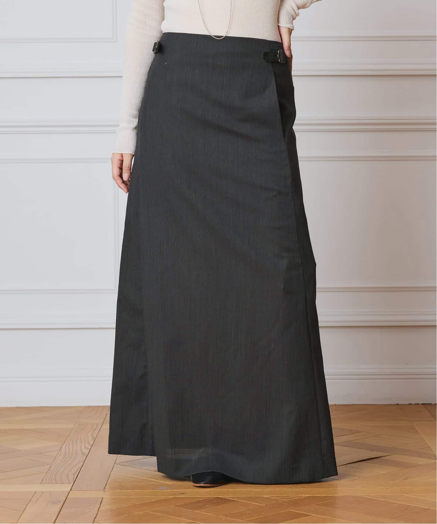 IENA LA BOUCLE ポリエステルタフタボリュームスカー IENA LA BOUCLE