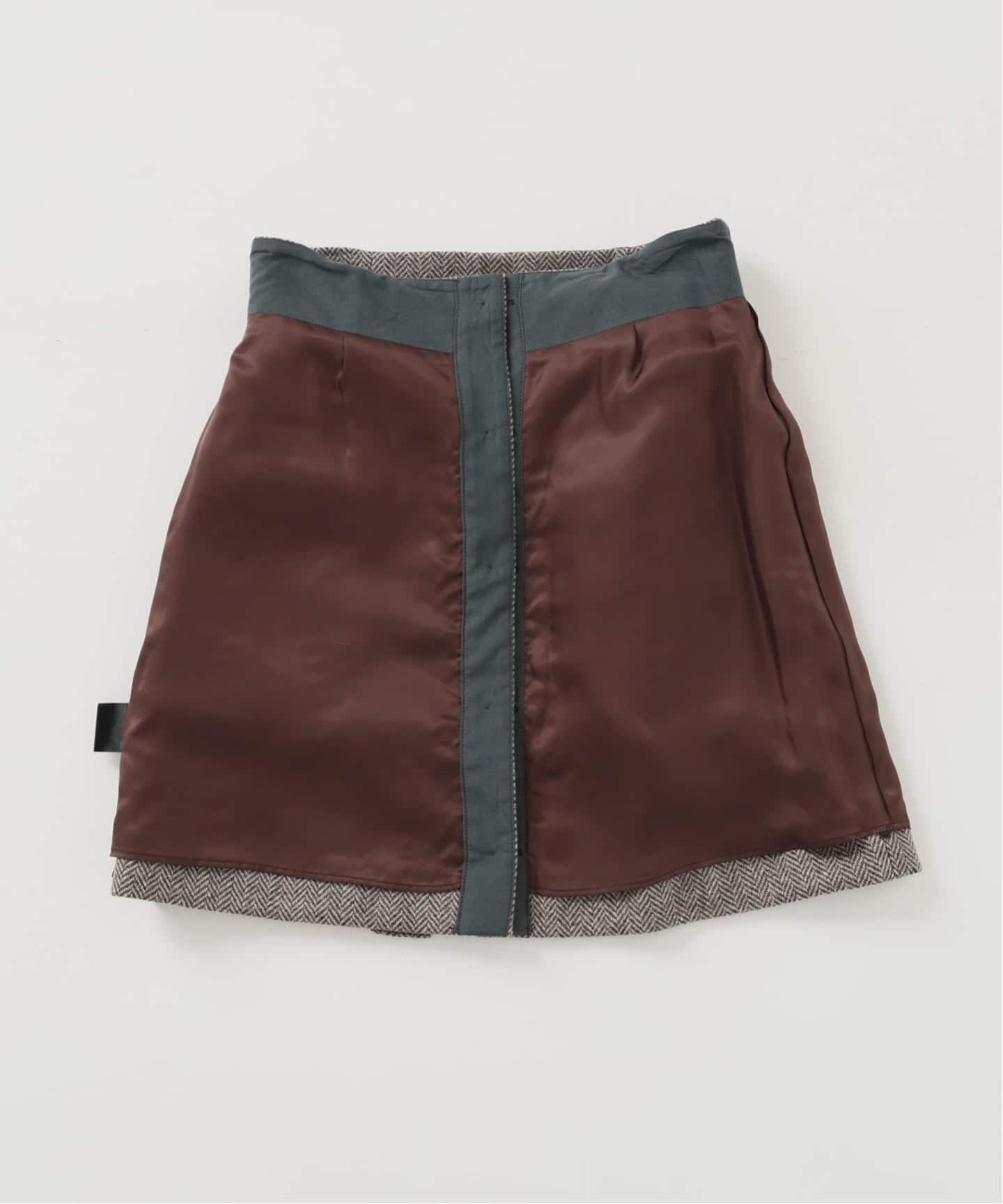 IENA LA BOUCLE ヘリンボーンミニスカート（ミニスカート）｜IENA