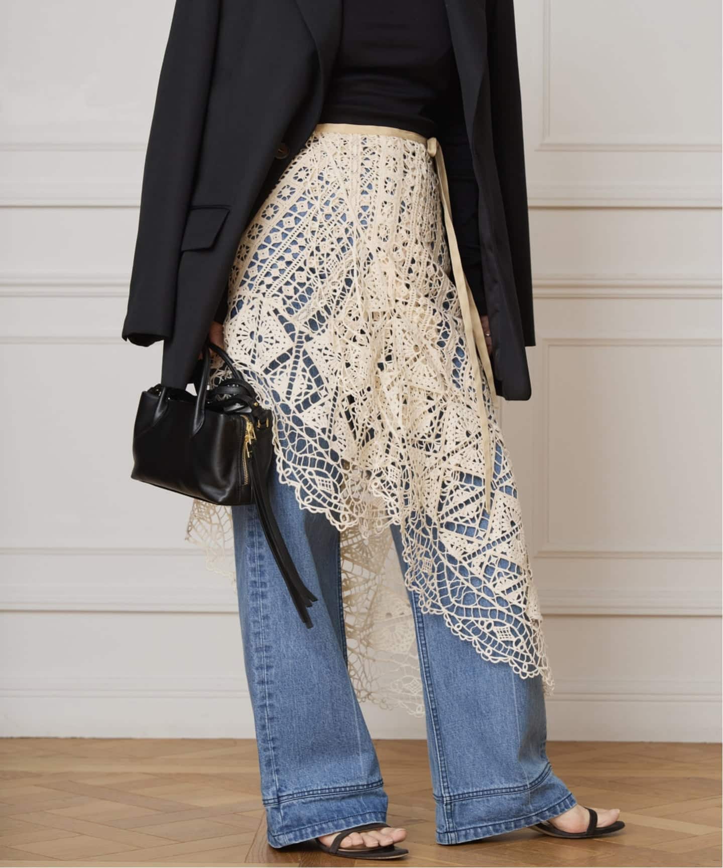 IENA LA Boucle アシンメトリー巻きスカート IENA LA Boucle アシンメトリー巻きスカート EATME アシンメトリー