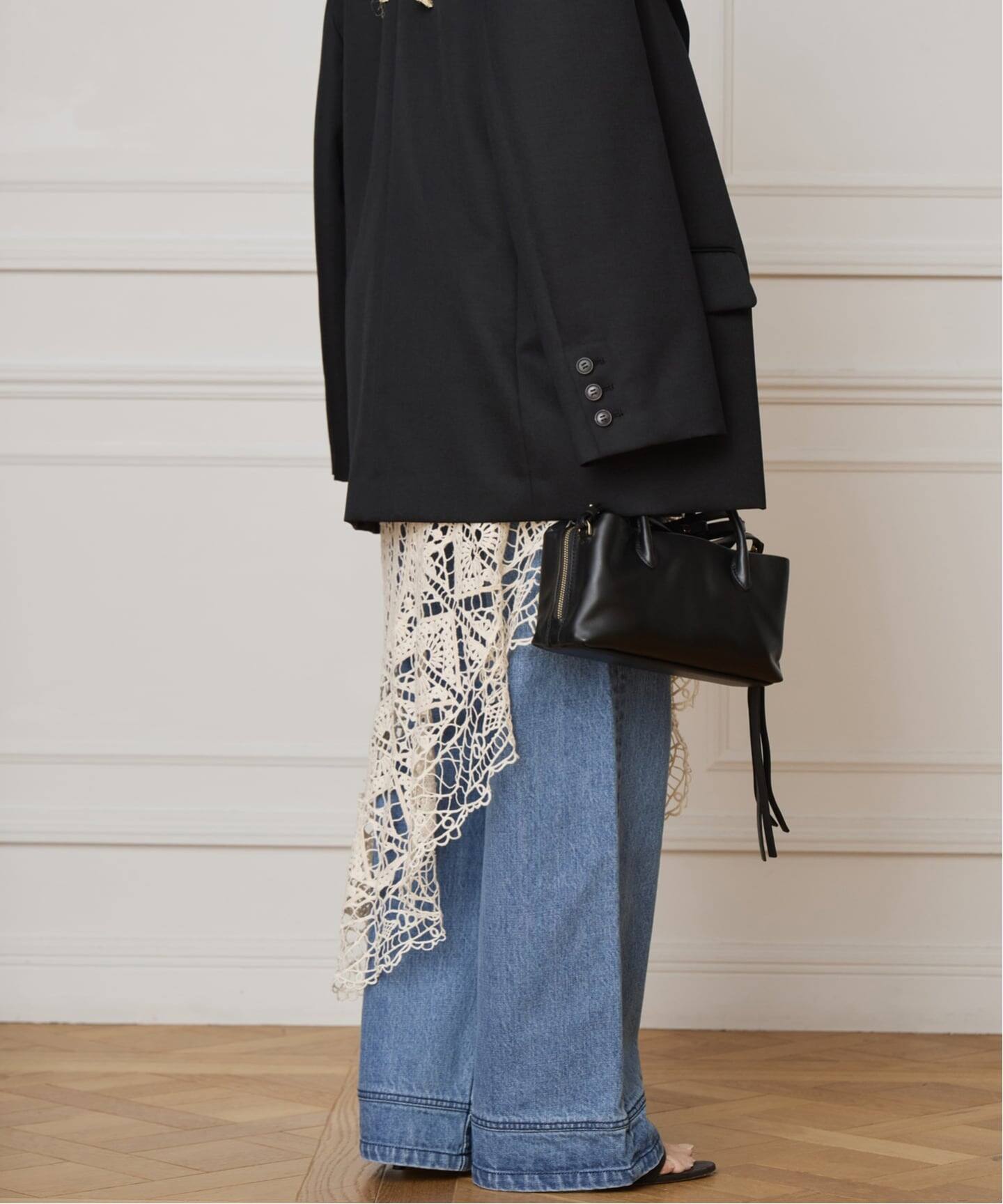 アシメレースラップスカート（その他スカート）｜IENA（イエナ）の通販