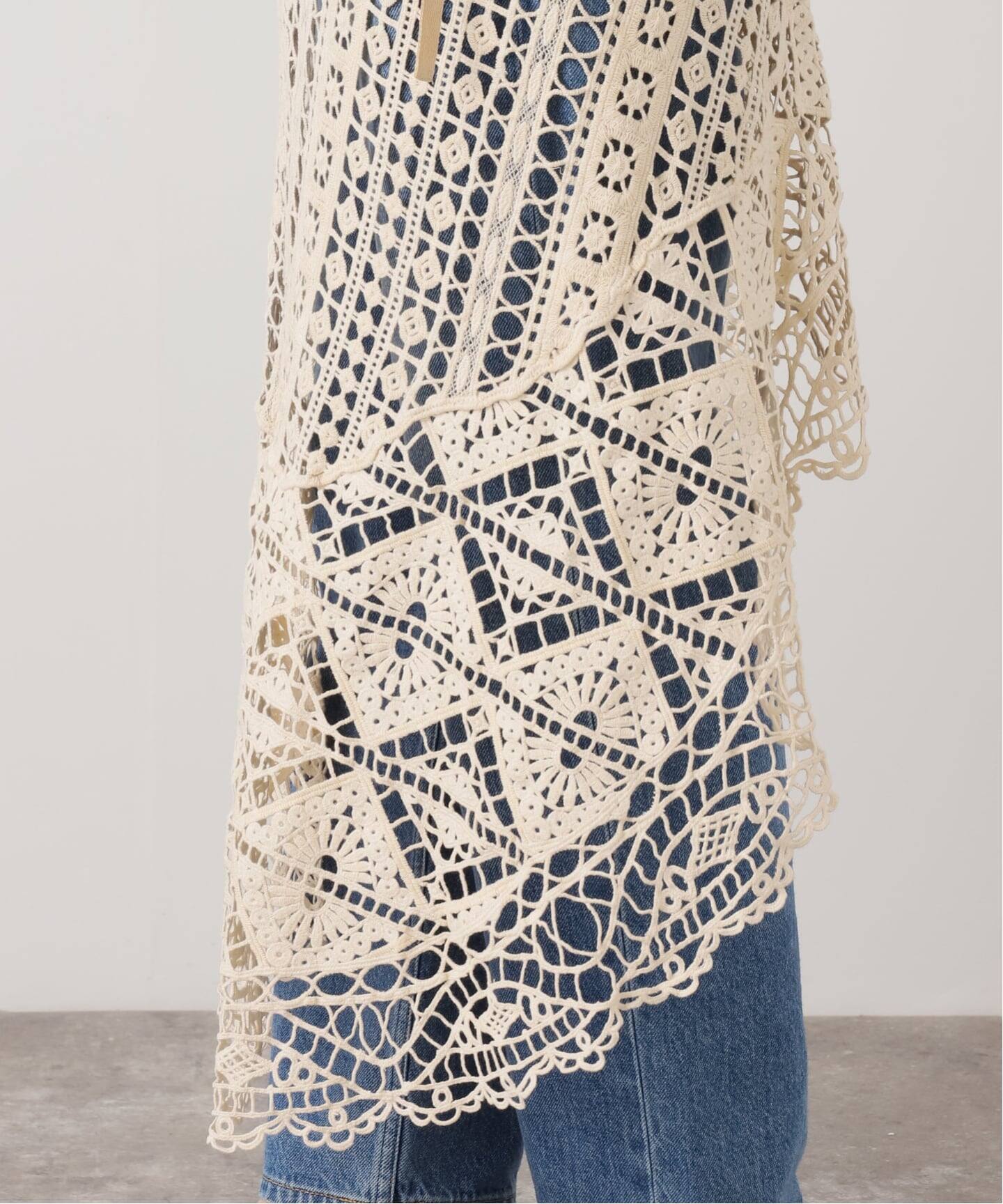 アシメレースラップスカート（その他スカート）｜IENA（イエナ）の通販