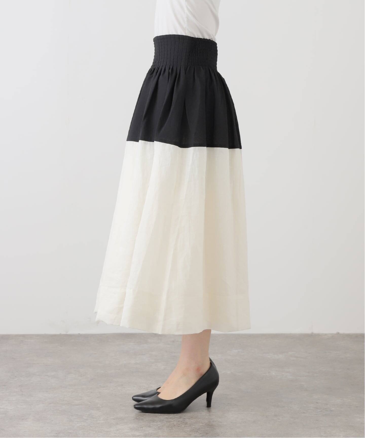 SEA NEW YORK/シー ニューヨーク NICOLA RAMIE MIDI SKIRT PF25