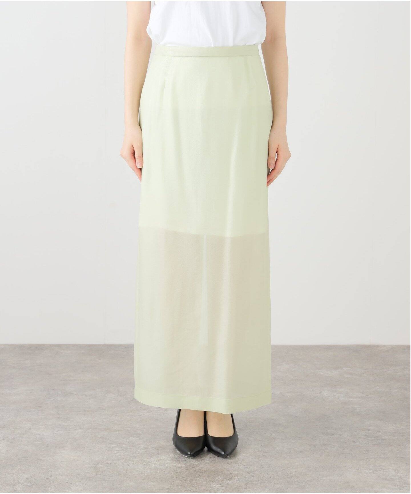 AURALEE/オーラリー FOIL PRINTED SILK LAWN スカート A25SS02SL  