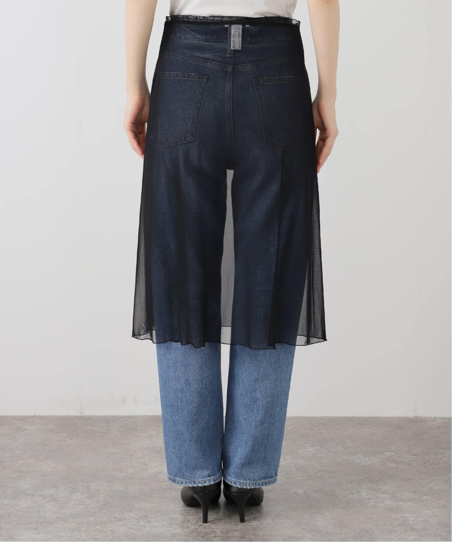 SIMONE WILD/シモーネ ワイルド MESH FRILL スカート（その他スカート