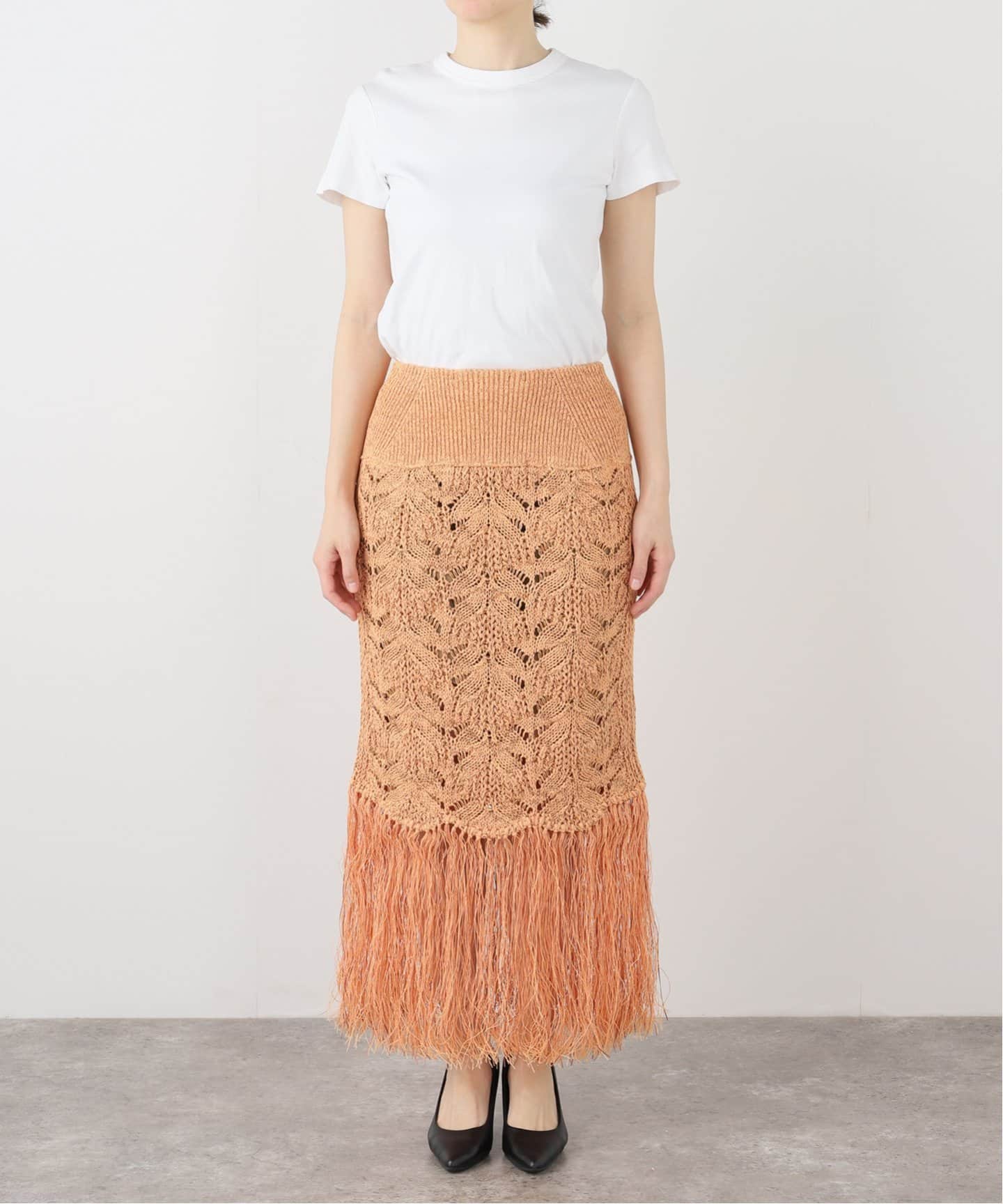 photocopieu スカート ZIP-DETAIL LONG SKIRT PHOTOCOPIEU フォトコピュー