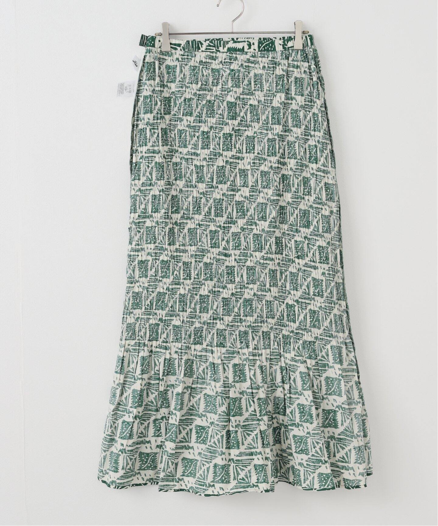 sara mallika/サラマリカ SHIRRING スカート 020351SM5（ロング  