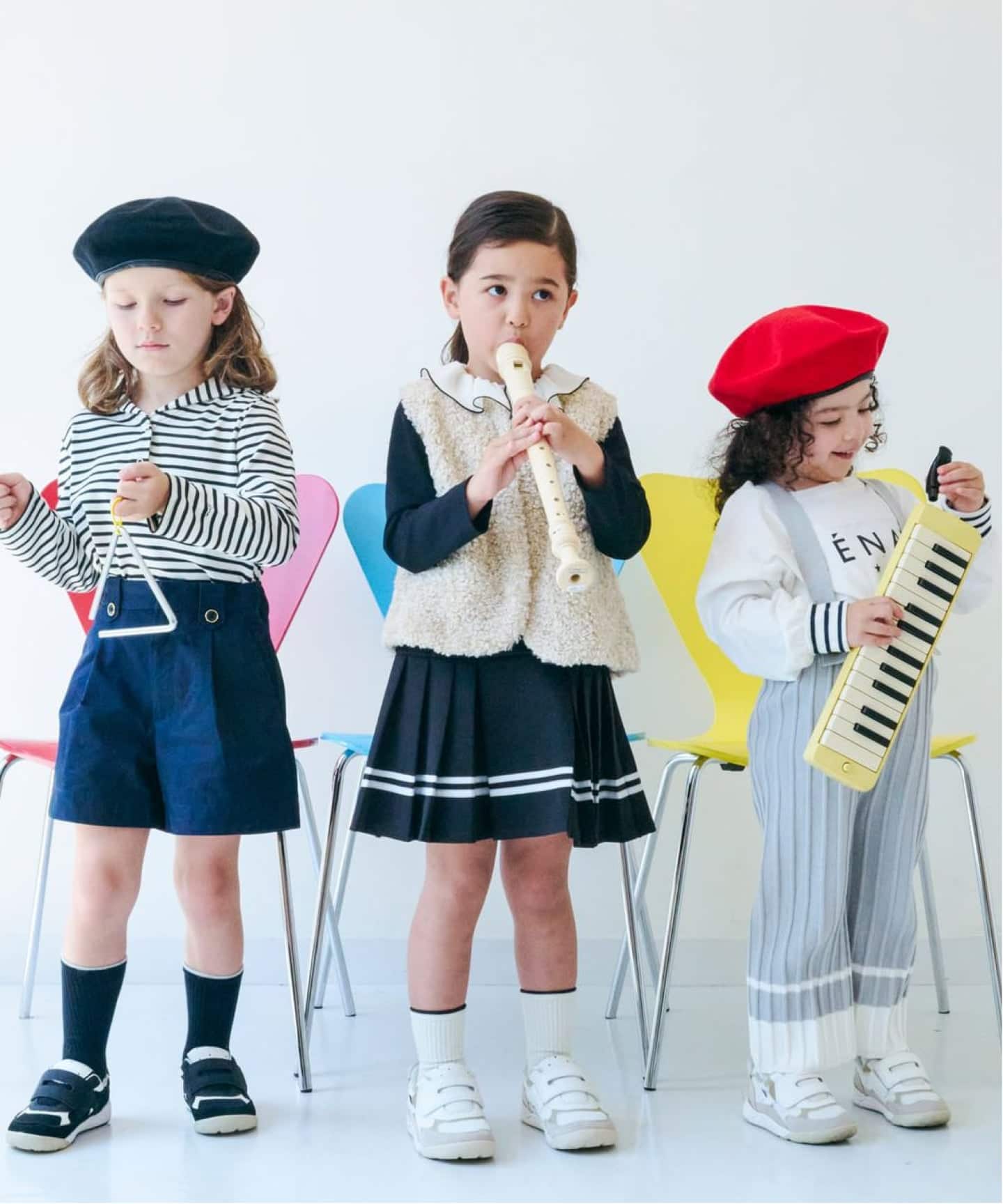 IENAキュロットスカート プリーツキュロットスカート kids（キッズウェア）｜IENA ENFANT