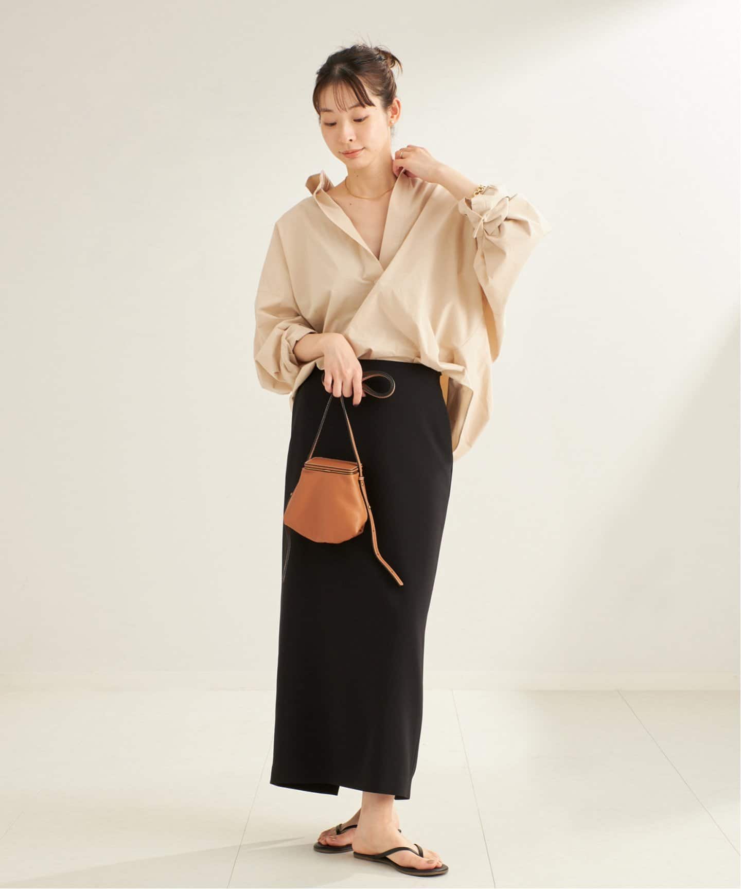 Plage 25SS I Line スカート ベージュ38 Plage 25SS I Line スカート ベージュ38 プラージュ Plage I