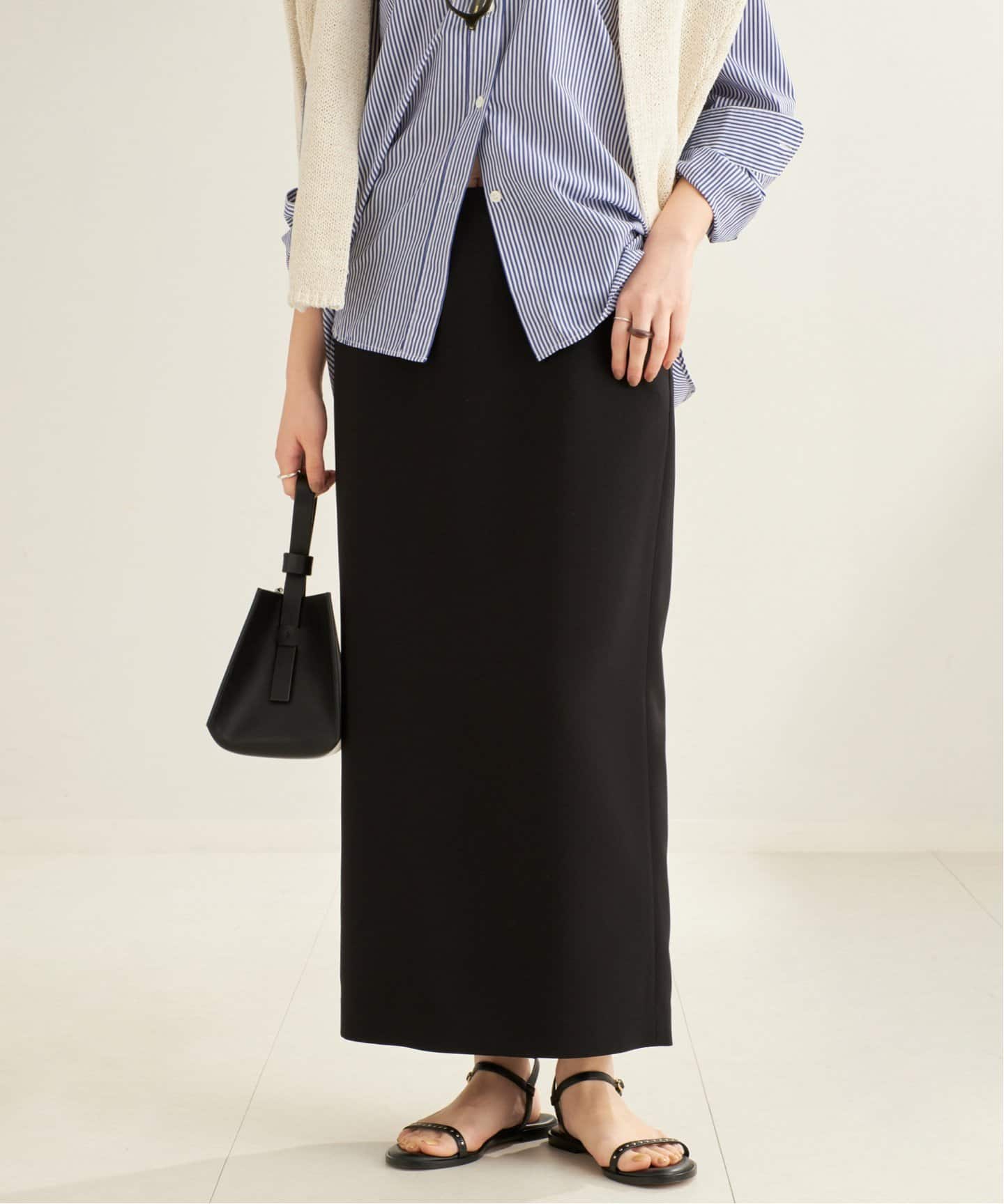 Plage プラージュ　新品　Co/Si ラインティアードスカート　ボルドー プラージュ Plage Co/Si ラインティアードスカート （ボルドー