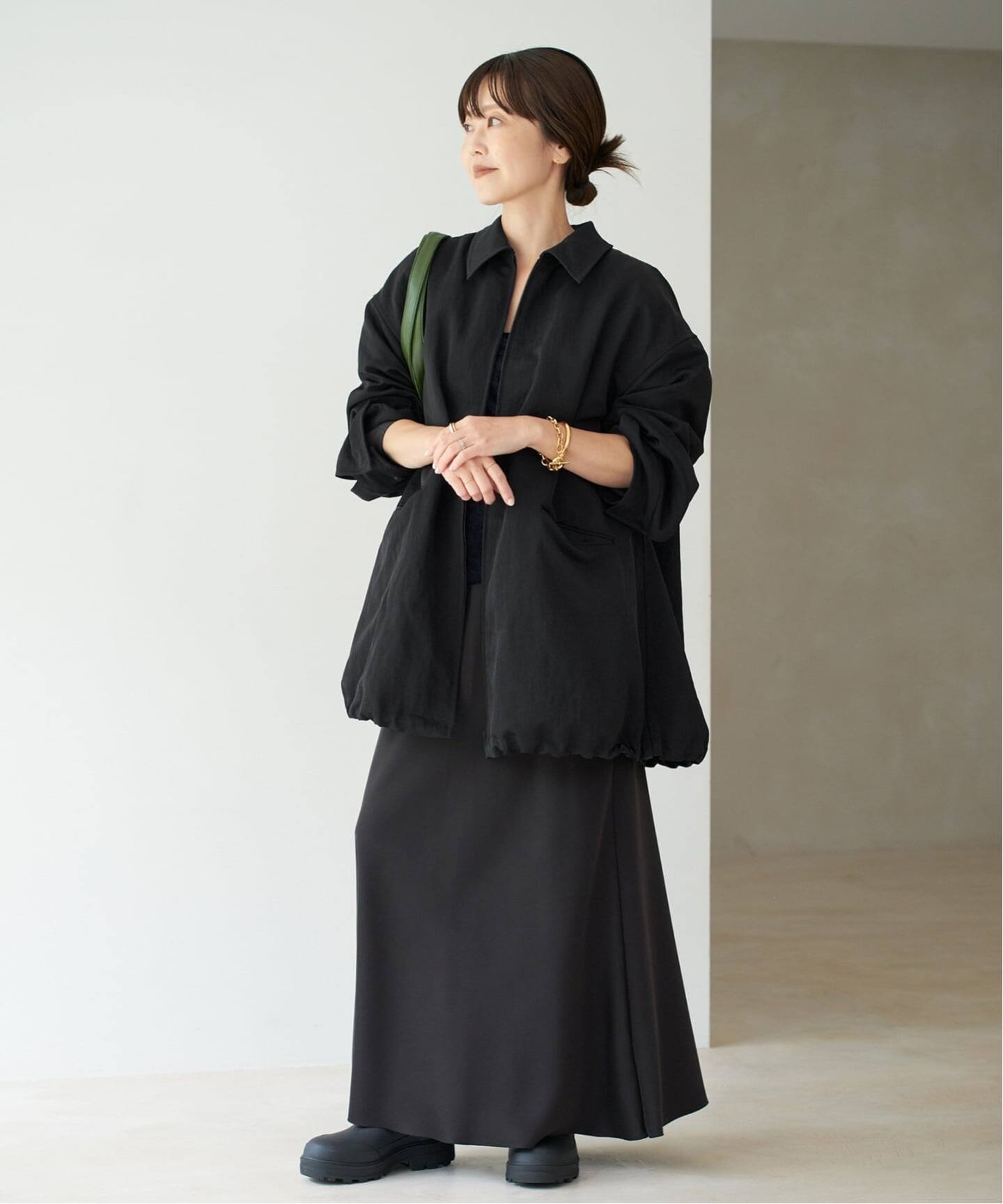 Fibril Bias スカート（ロング・マキシ丈スカート）｜Plage