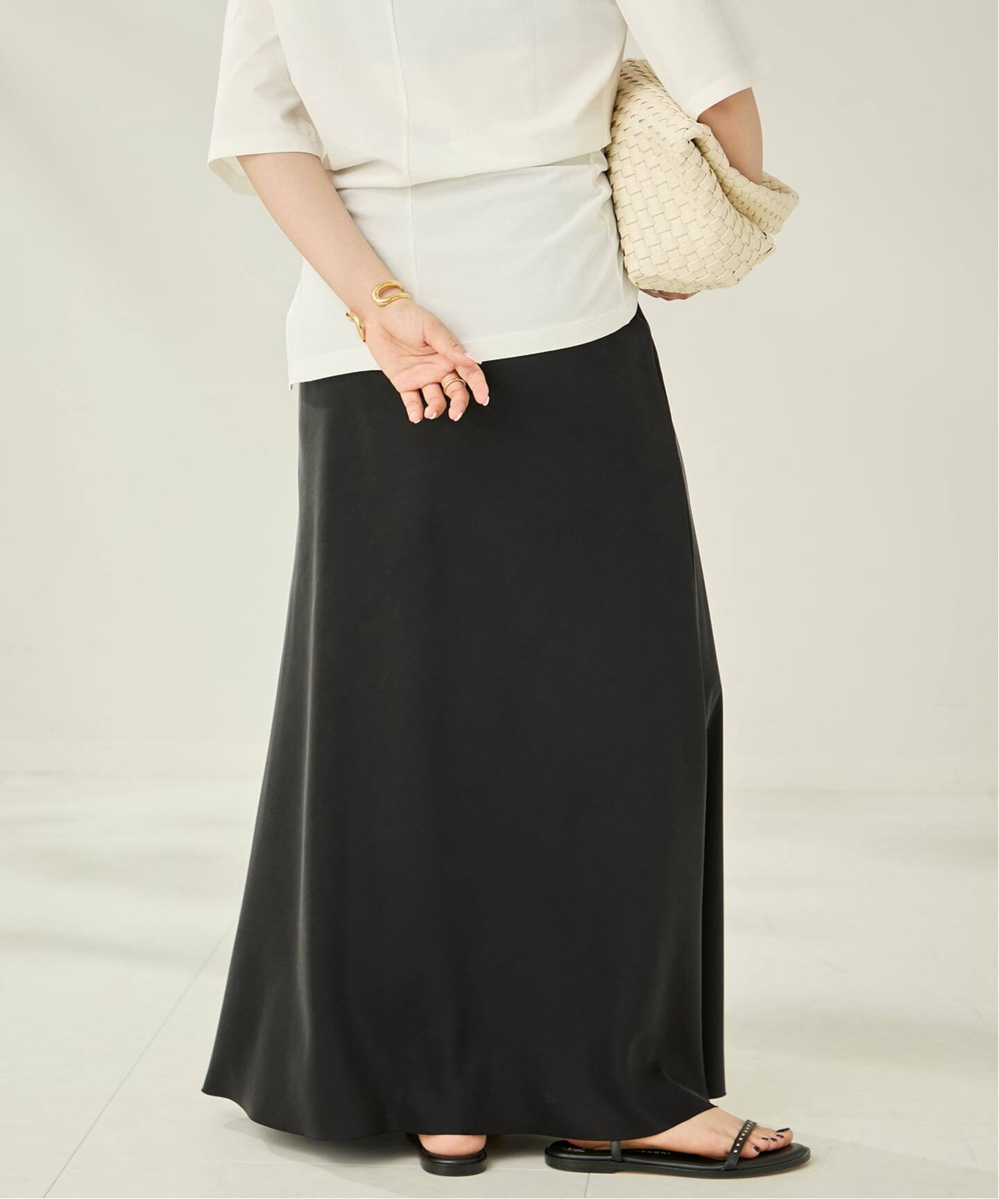 新品タグ付◆Plage◆Slub Bias スカート◆プラージュ Slub Bias スカート（ロング・マキシ丈スカート）｜Plage