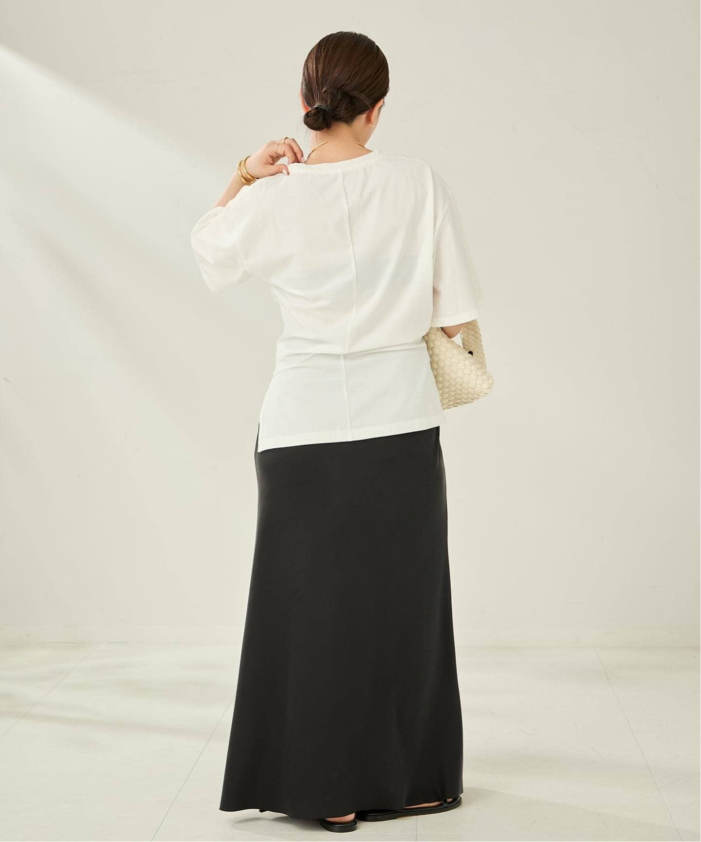 Fibril Bias スカート（ロング・マキシ丈スカート）｜Plage