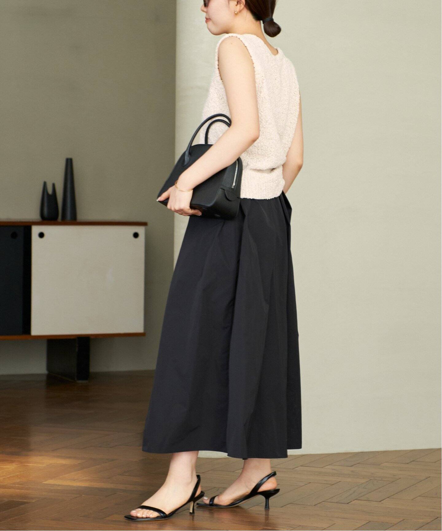 Plage Memory Taffeta スカート Memory Taffeta Tack スカート（その他スカート）｜Plage