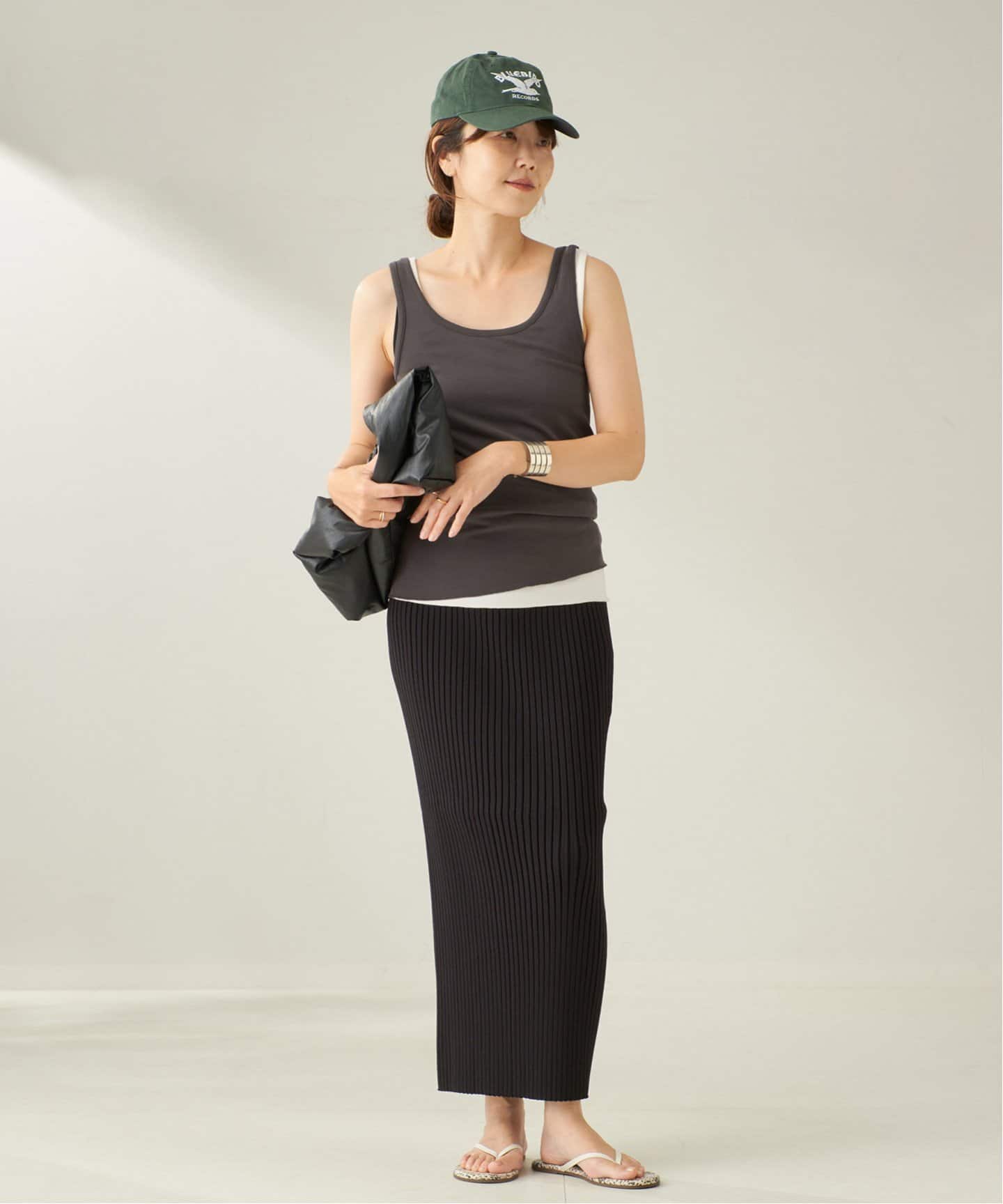 plage プラージュ ウールスカート Wide Rib Knit スカート（その他スカート）｜Plage（プラージュ