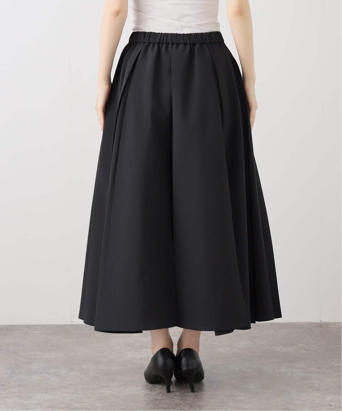 Tuck Midi スカート（ロング・マキシ丈スカート）｜Plage（プラージュ