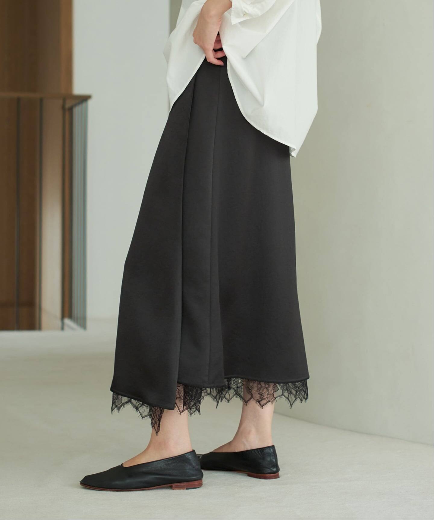 プラージュ　シアーラップスカート レースラップ スカート（ロング・マキシ丈スカート）｜Plage