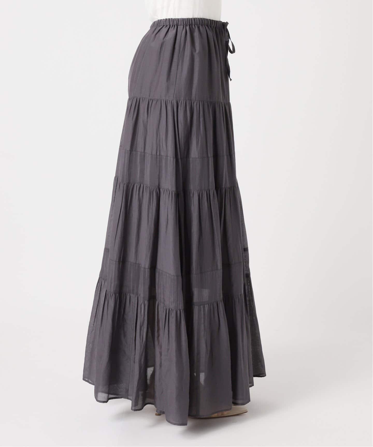 Plage　TIERED PLEATS スカート セール】TIERED PLEATS スカート（スカート）｜Plage（プラージュ）の
