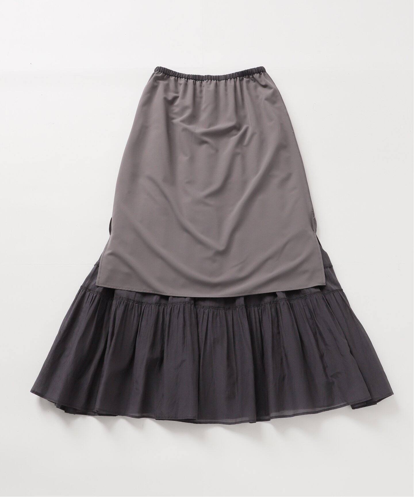 Co/Si ラインティアードスカート（ロング・マキシ丈スカート）｜Plage