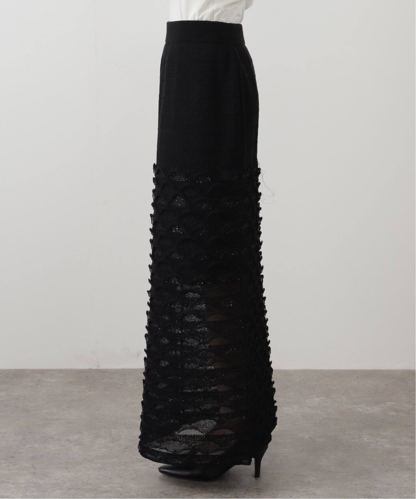 【Plage】boucle nuance ニットスカート plage（プラージュ）の「boucle nuance ニットスカート