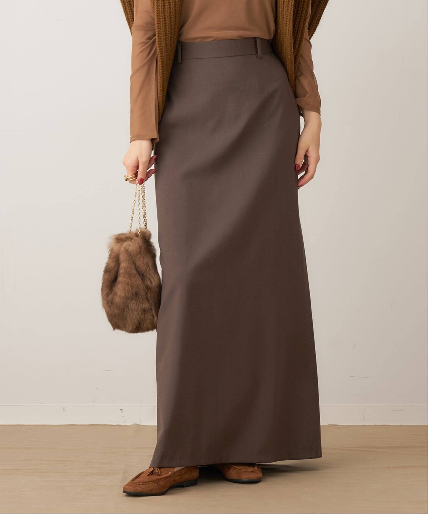 プラージュ plage Back flare スカート Back flare スカート（ロング・マキシ丈スカート）｜Plage（プラージュ