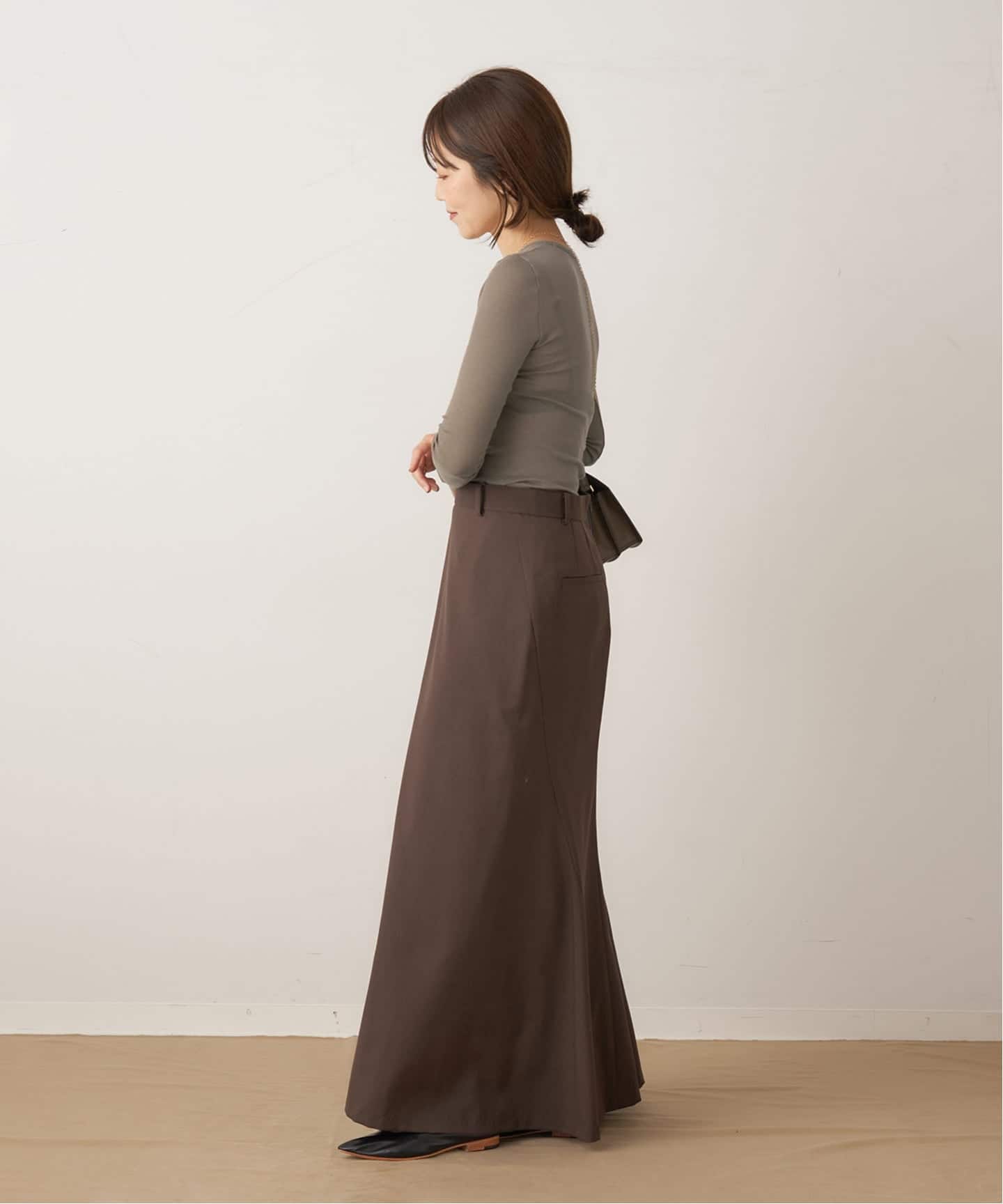 プラージュ plage Back flare スカート Back flare スカート（ロング・マキシ丈スカート）｜Plage（プラージュ