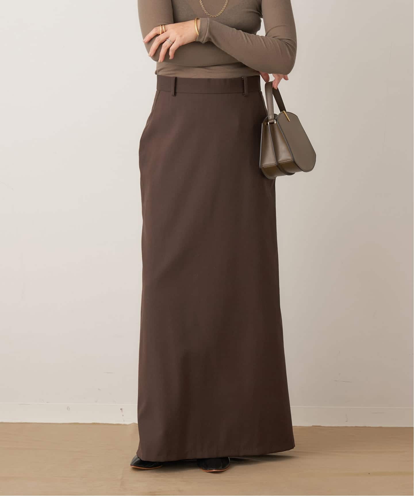 Plage Back flare スカート Back flare スカート（ロング・マキシ丈スカート）｜Plage（プラージュ