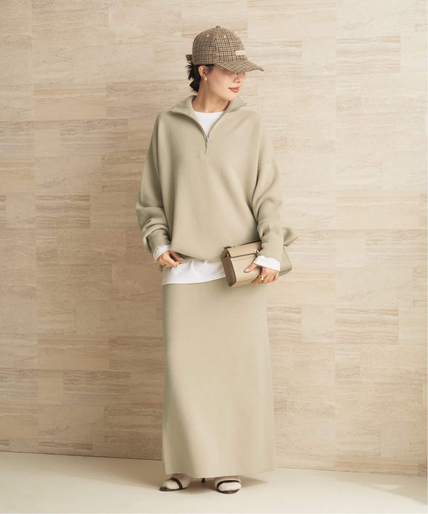 一部店舗・WEB限定》スムース ロングスカート（ロング・マキシ丈