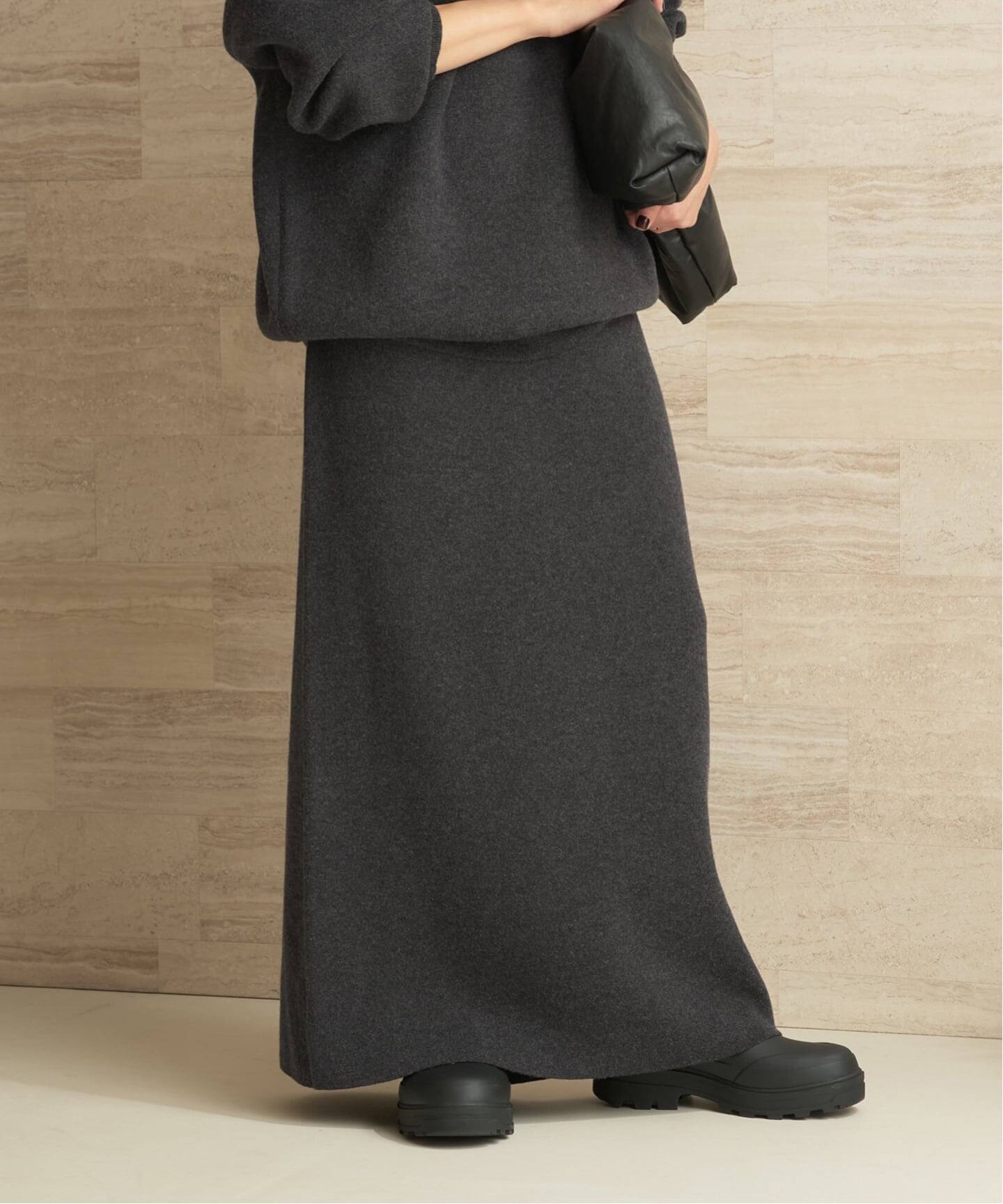 一部店舗・WEB限定》スムース ロングスカート（ロング・マキシ丈