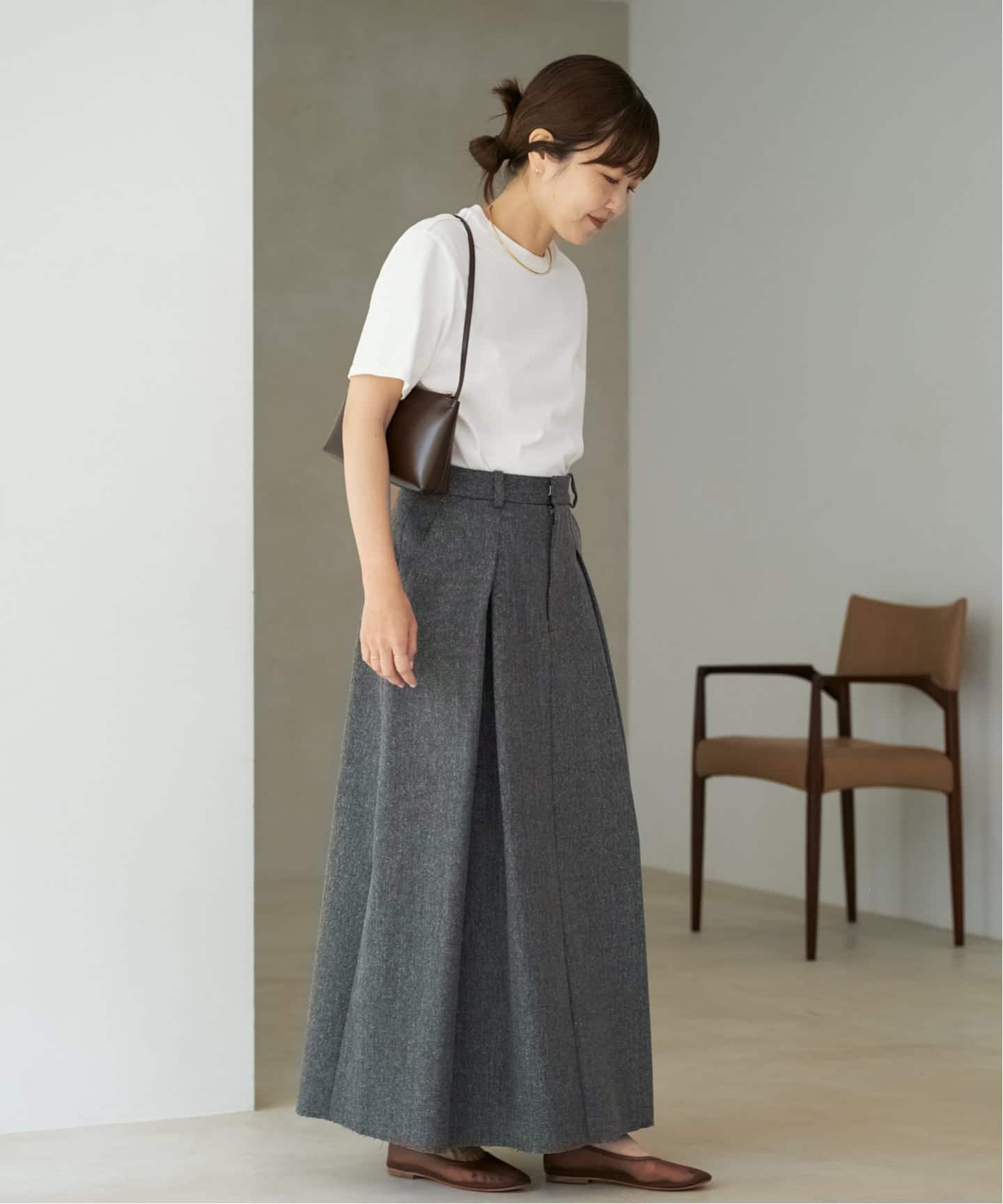 plage R'IAM TWEED ボンディングスカート 追加予約》R'IAM TWEEDボンディング スカート 2（ロング・マキシ