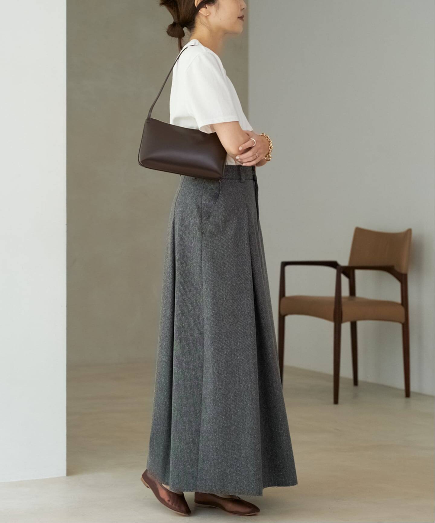 R’IAM TWEEDボンディング スカート　34 追加予約》R'IAM TWEEDボンディング スカート 2（ロング・マキシ