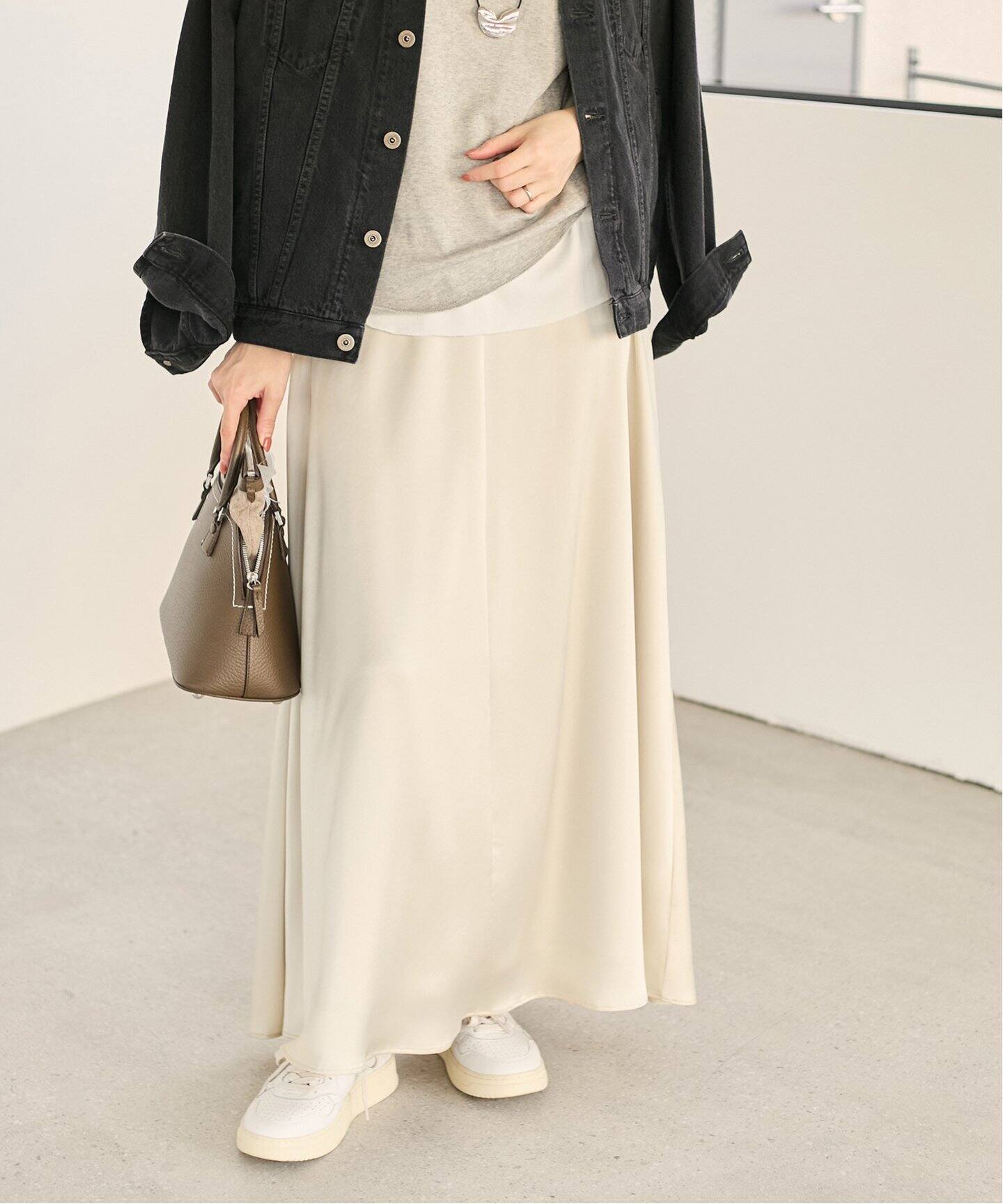 plage vintage satin tight スカート 38 レトロヴィンテージ