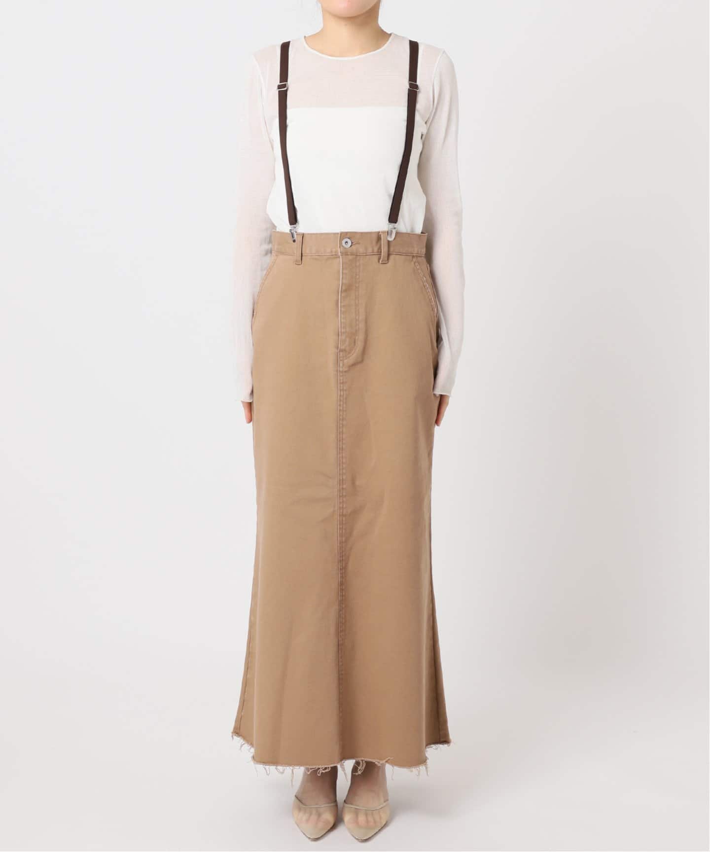 suspender set chino スカート（その他スカート）｜Plage