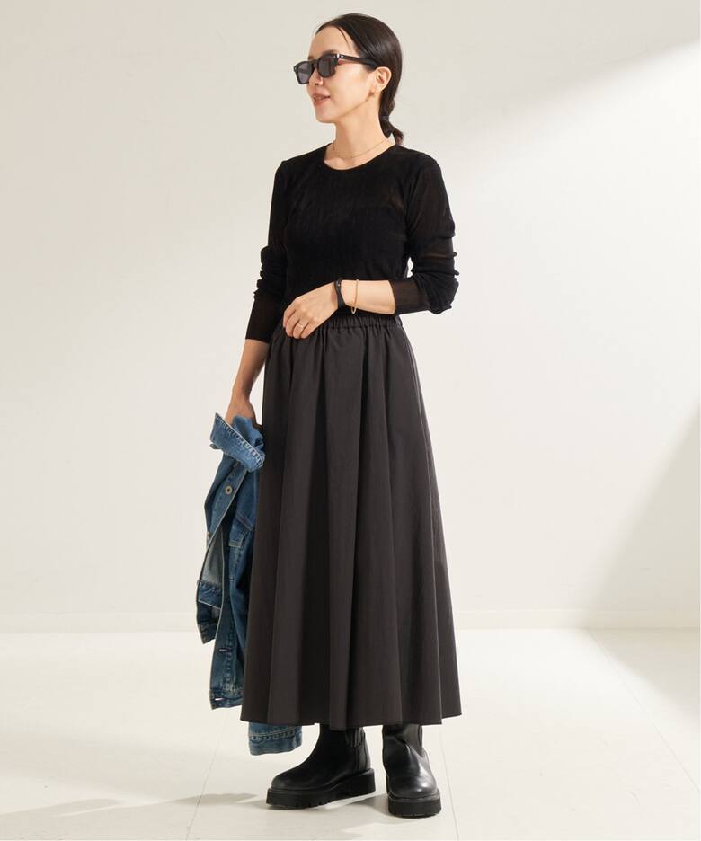 追加》typewriter cropped スカート（その他スカート）｜Plage  