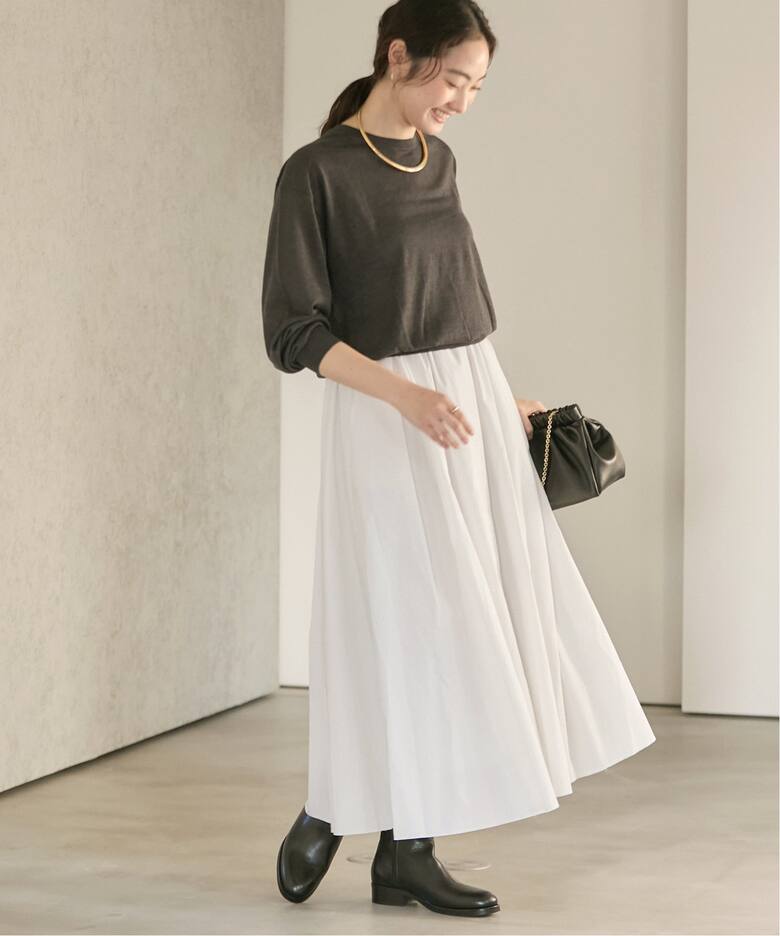 追加》typewriter cropped スカート（その他スカート）｜Plage 