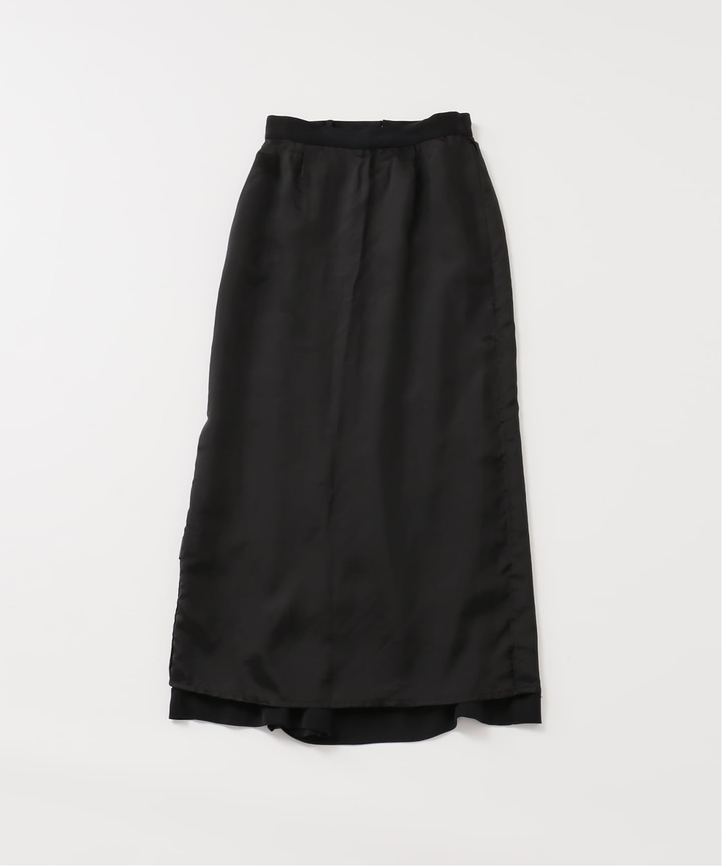 cupura satin wrap スカート（ロング・マキシ丈スカート）｜Plage