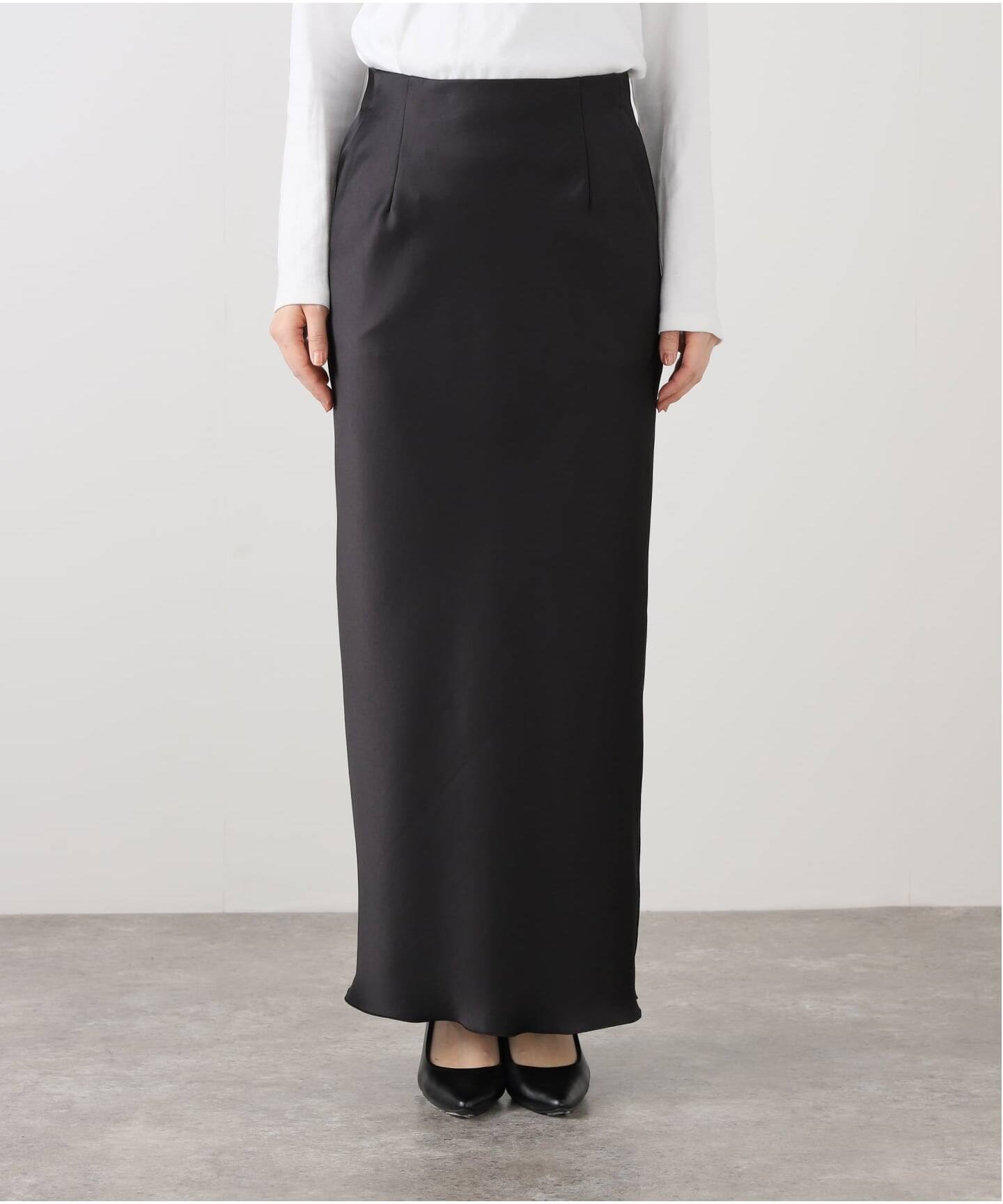 追加》vintage satin tight スカート（ロング・マキシ丈スカート